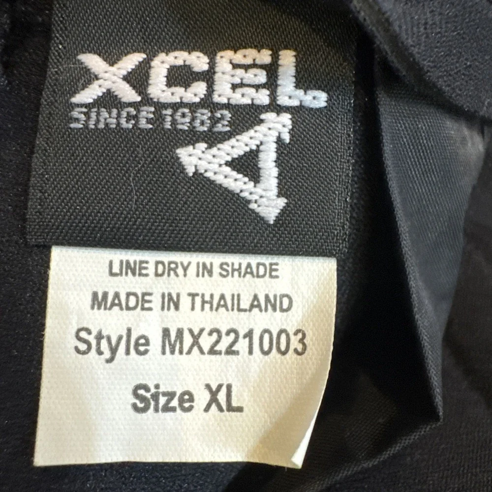XCEL Mens Wetsuit Shorts Long‎ Sleeve SIZE XL Zippered